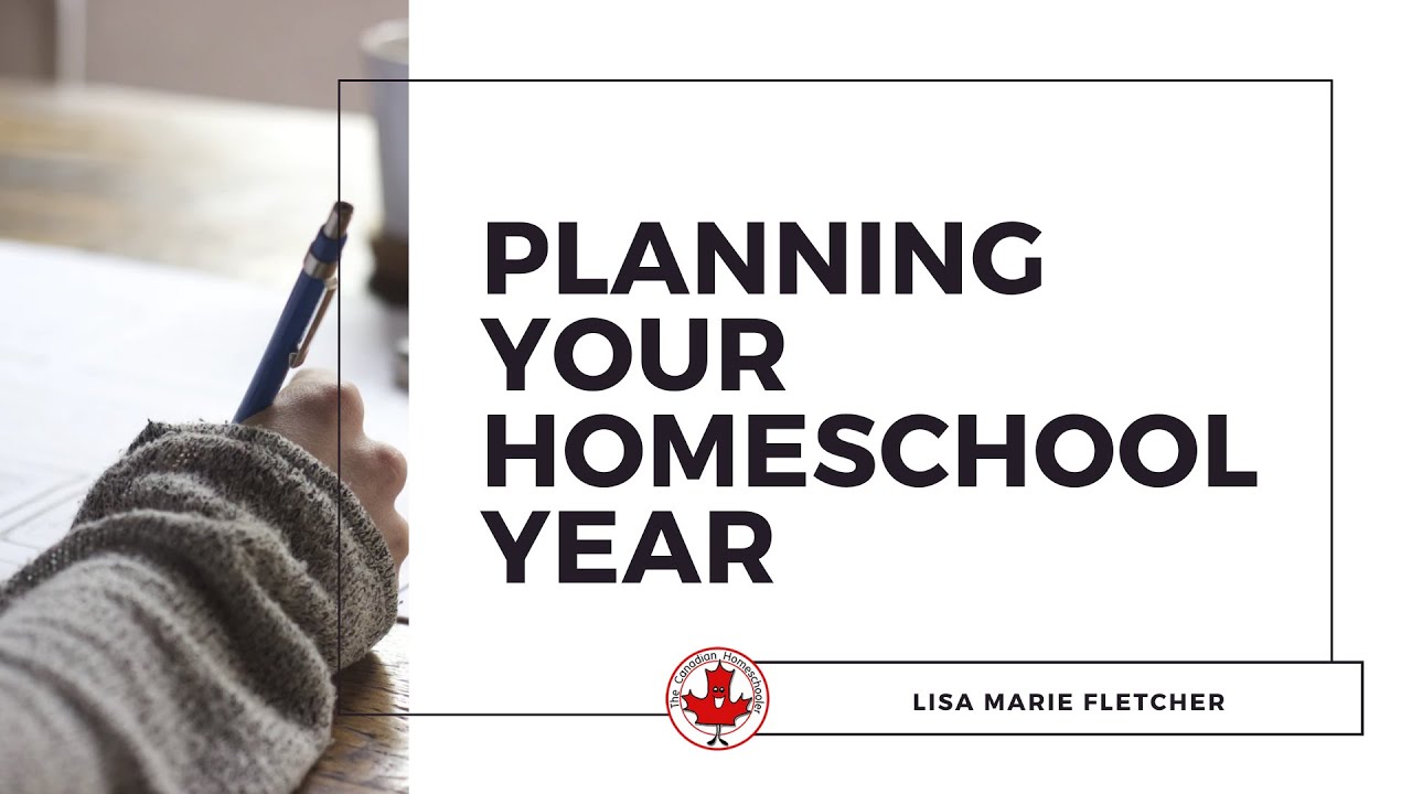 How to Plan Your Homeschool Year - YouTube
