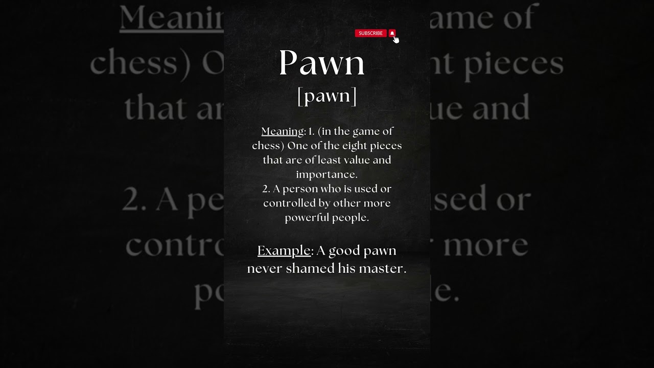 Pronounce PAWN the right way #shorts #shortsvideo #pronunciation #english #Pawn #viral