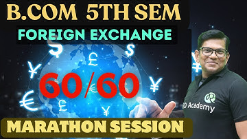 B.com 5e semester buitenlandse valuta | Maha Marathon | #bcom5thsem