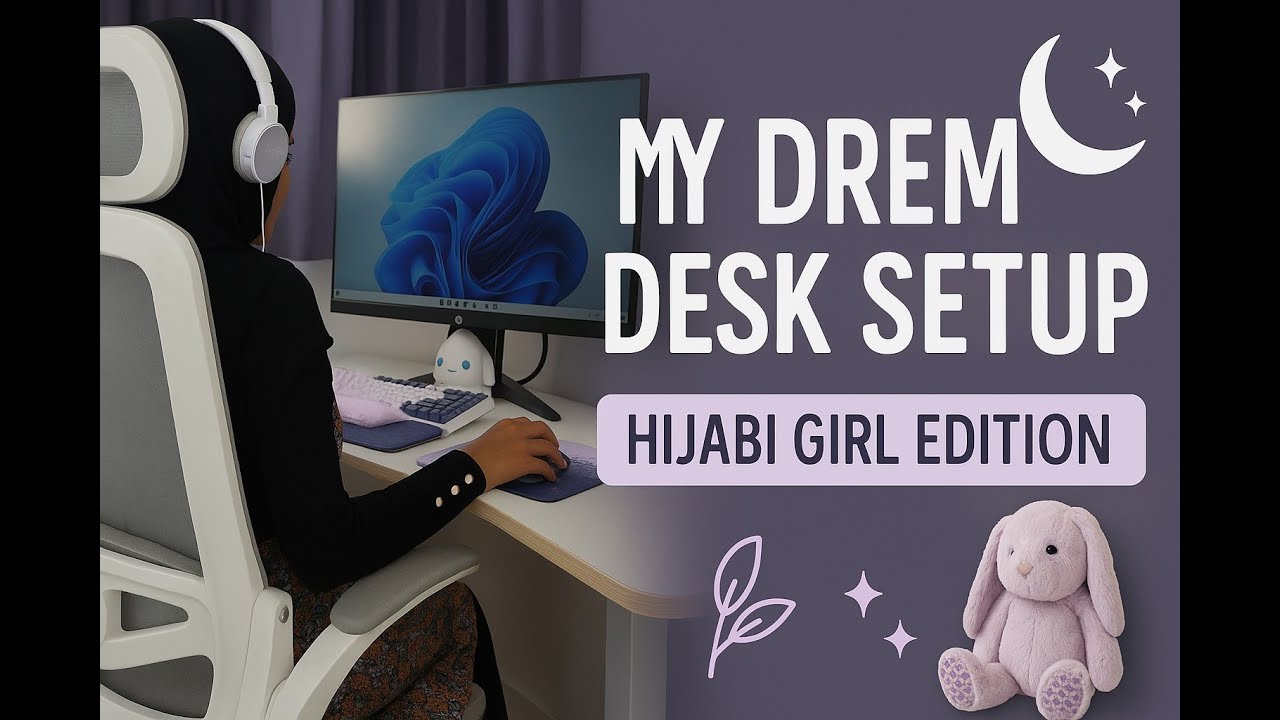 My Dream Desk Setup | Hijabi Girl Edition 