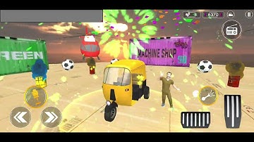 Tuk Tuk Rickshaw 3D Stunt: Auto Stunt Games 2022 - Tuk Tuk Stunt Games - Android GamePlay