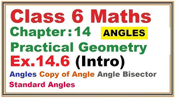 Ex.14.6 (Introduction) Chapter:14 Practical Geometry | Ncert Maths Class 6 | Cbse