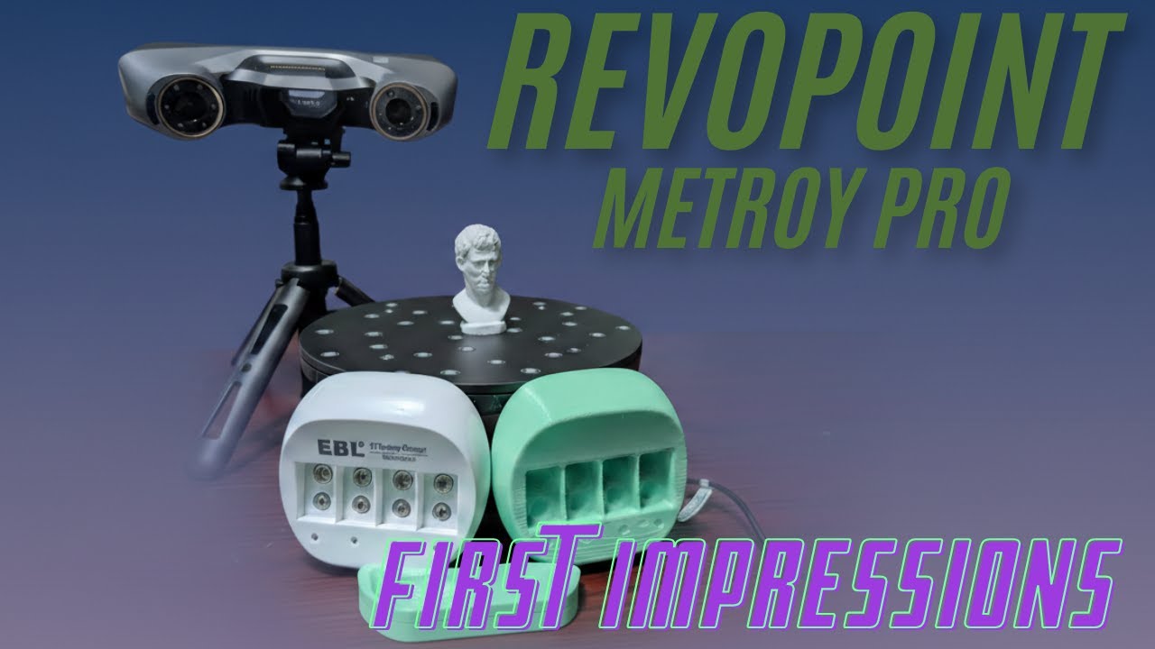 Наконец-то я могу сканировать ВСЁ. Первый взгляд на Revopoint MetroY Pro.