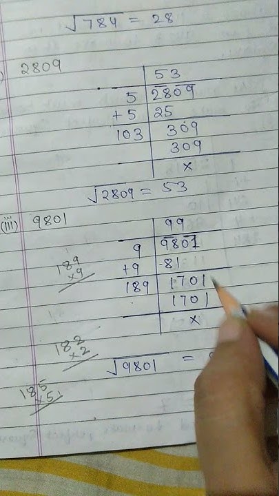 Square Root Of 9801 By Long Division Method YouTube square-root-of-9801-by-long-division-method-youtube