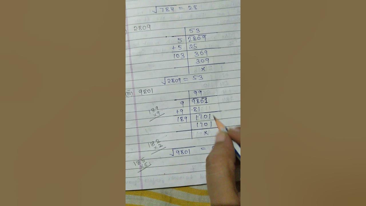square-root-of-9801-by-long-division-method-youtube