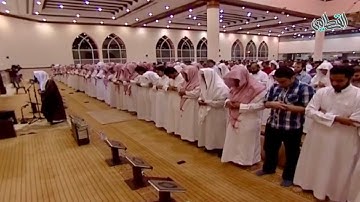 من أروع التلاوات للشيخ ناصر القطامي لآواخر سورة الحشر من جامع القاضي 1428هـ
