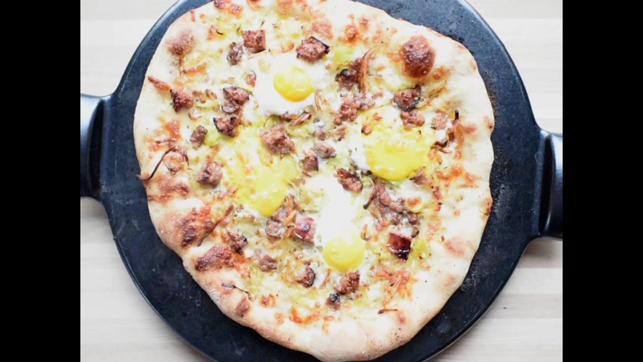 Grilled Breakfast Pizza Recipe Grilled Brunch Ideas Domestikatedlife Boston Blogger