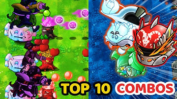 TOP 10 COMBOS PLANT MẠNH NHẤT PVZ FUSION 2.4.1