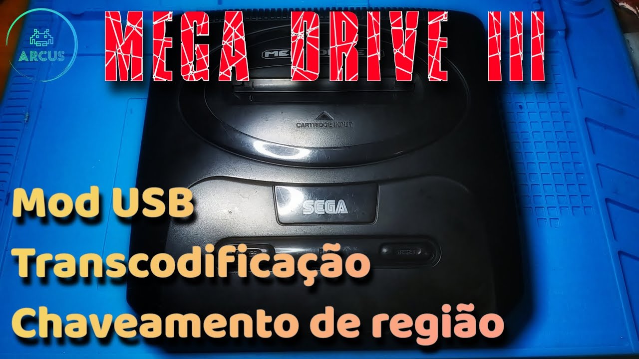 Modificações no Mega Drive III VA0 da Tec Toy. Ainda faltou coisa!