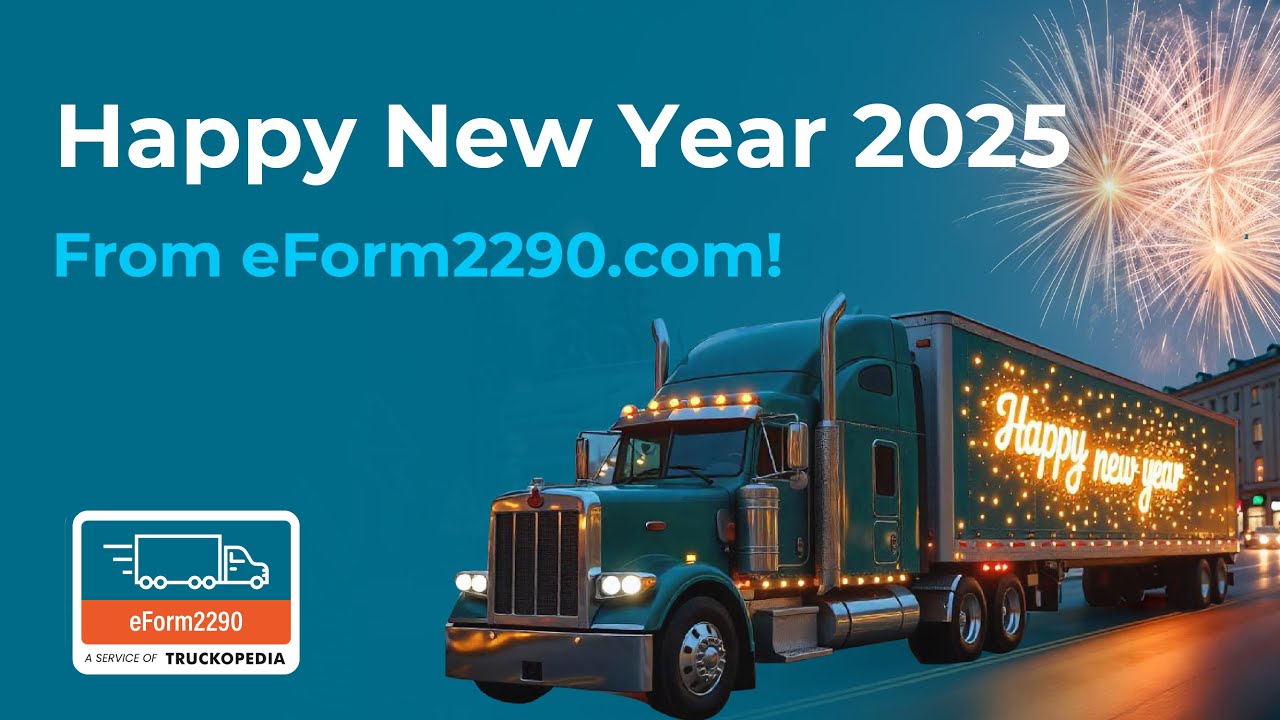 Happy New Year 2025: Warm wishes from eForm2290.com!