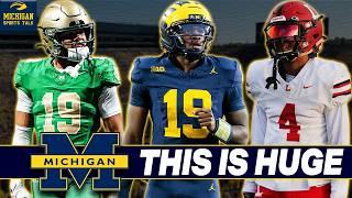 Michigan Just Got an Absolute WEAPON on Offense... + HUGE Recruiting Buzz