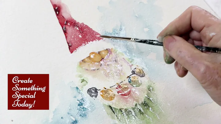Christmas Gnome - Preview with Jean Haines Waterco...
