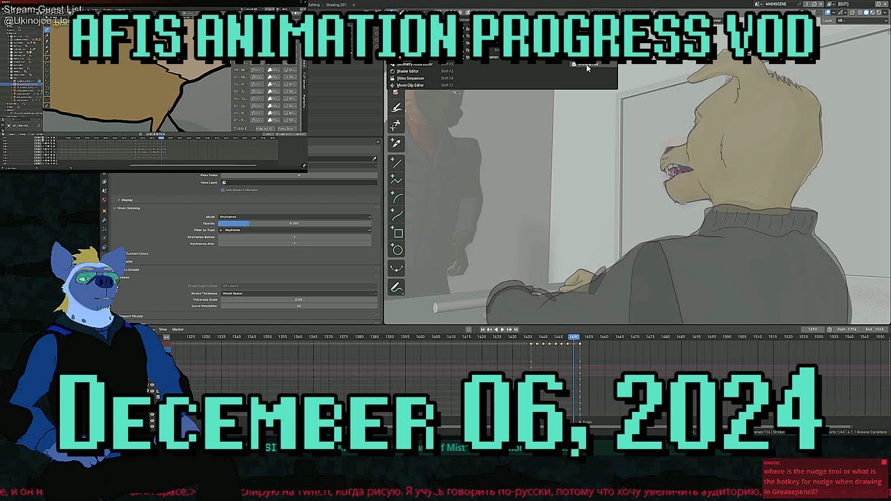 [2024-12-06] AFIS Animation Progress Stream VOD - YouTube