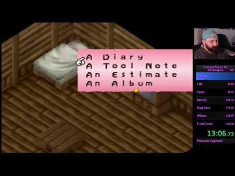Harvest Moon N64 Recipes