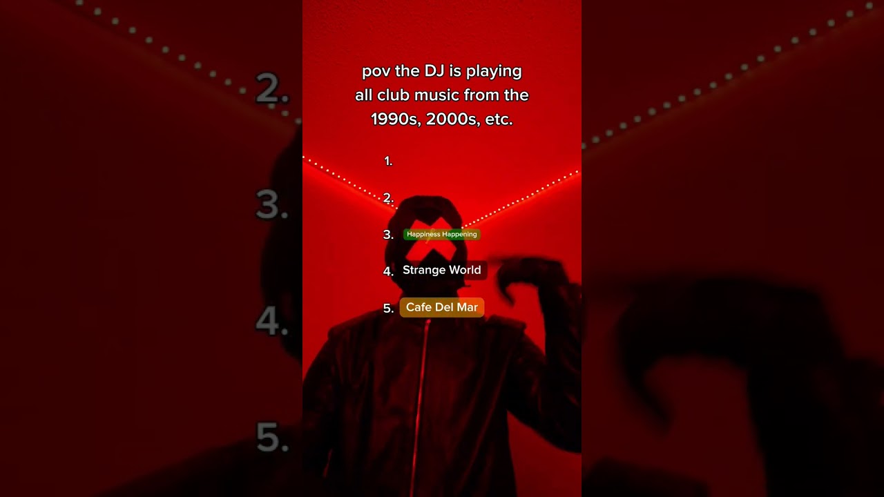 Which track is your favorite? ❌ 