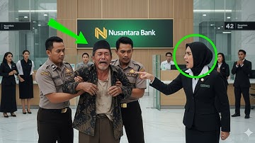 VIRAL : KAKEK TUA DIUSIR SATPAM BANK, ENDINGNYA BIKIN SEMUA PEGAWAI TERTUNDUK MALU ! TERNYATA..