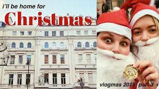 glasgow to london to north carolina | vlogmas 2019 part 3