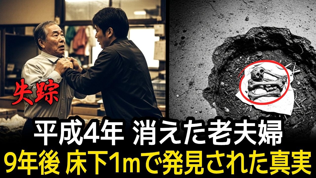 平成4年 岡山の八百屋夫婦失踪…9年後 店の床下で発見された衝撃の真実