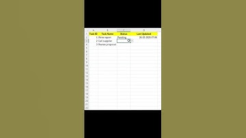 Instant Timestamp in Excel with 3 Lines of VBA! ⏱️✨ #shortsvideo