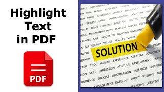 How to Highlight Text in a PDF Document using Nitro Pro