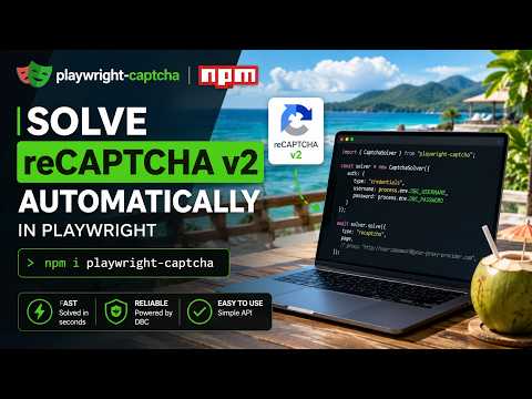 How to Solve reCAPTCHA v2 in Playwright (Node.js Tutorial)