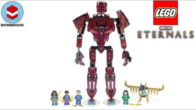 LEGO Eternals In Arishem\'s Set 76155 | REVIEW Shadow - YouTube