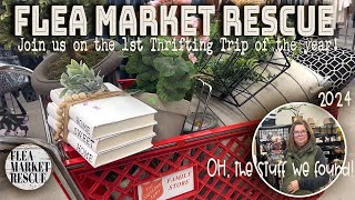 COME THRIFT STORE SHOPPING WITH DEBBIE & I FOR A TON OF HOME DECOR FINDSHUGE HAUL  (2024)