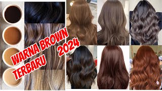 Warna rambut coklat terbaru terlaris 2024 screenshot 2