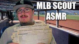 The MLB Scout Shows You Some Prospects | ASMR Roleplay - Whispering, No mid-roll ads