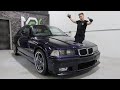 Detailing a Techno Violet BMW E36 | "It Look's Brand New!"