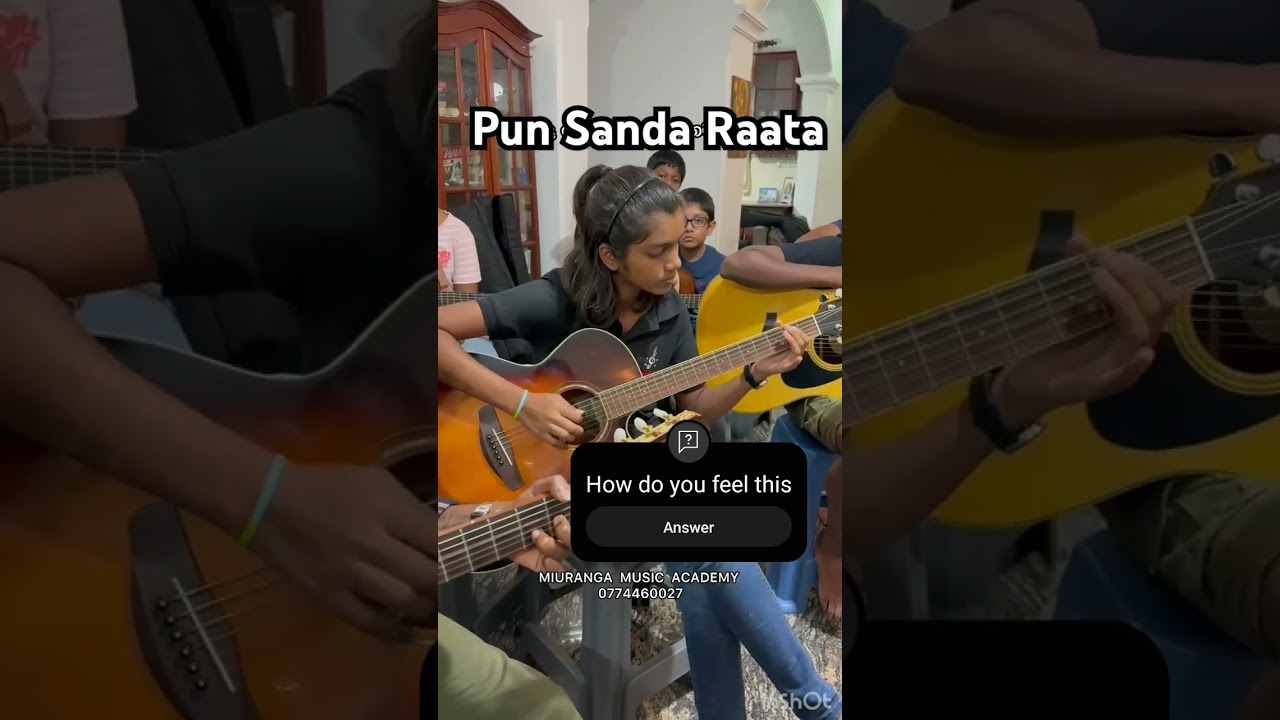 Pun Sanda Raata 🤓🎸🤗 Lead Guitar Cover 