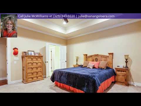 5934 Sheffield Dr, San Angelo, TX home video tour