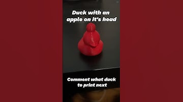 3D printing a duck for every subscriber day 16!