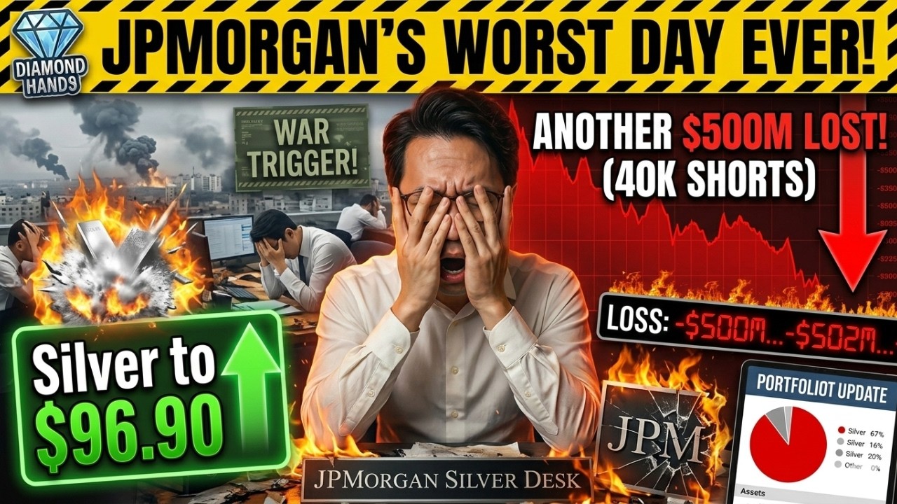 Они потеряли сегодня 500 миллионов долларов: JP Morgan оказался в ловушке «серебряного кошмара».