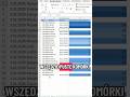 Uzupełnianie Pustych Komórekw Excelu #excel #exceltips #pogoda