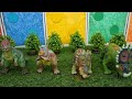 Learn Dinosaurs Names for Kids With Color Balls | Tyrannosaurus Rex | Carnotaurus | Sinoceratops |