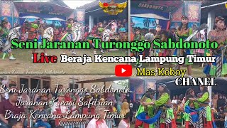 Seni Jaranan Kreasi Turonggo Sabdonoto Gebyar Menyambut Bulan Syawal Live Beraja Kencana Lamtim