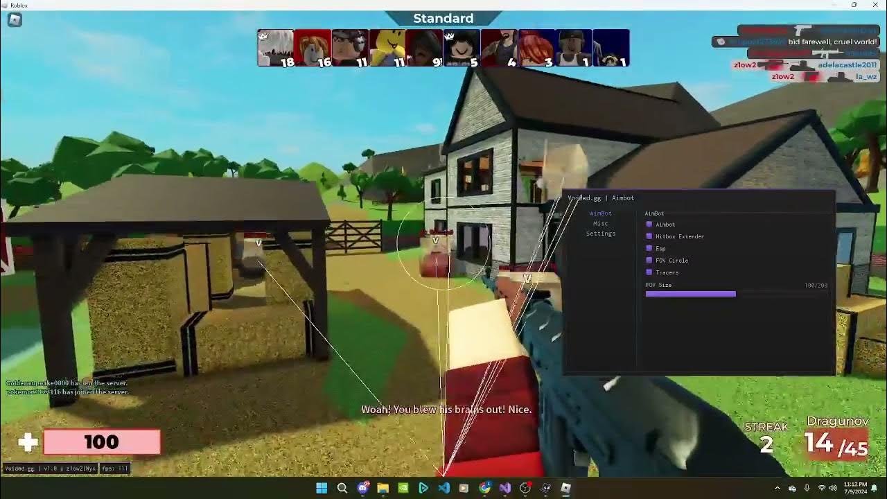 Script ware roblox executor showcasing voided gg youtube