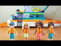 Let's Clean The Ocean! Lego friends 41734 Sea Rescue Boat