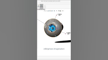 Tamper-Resistant Button Head Torx Screw | @Engineer.Imagination| #solidworks #shorts #trending #3d