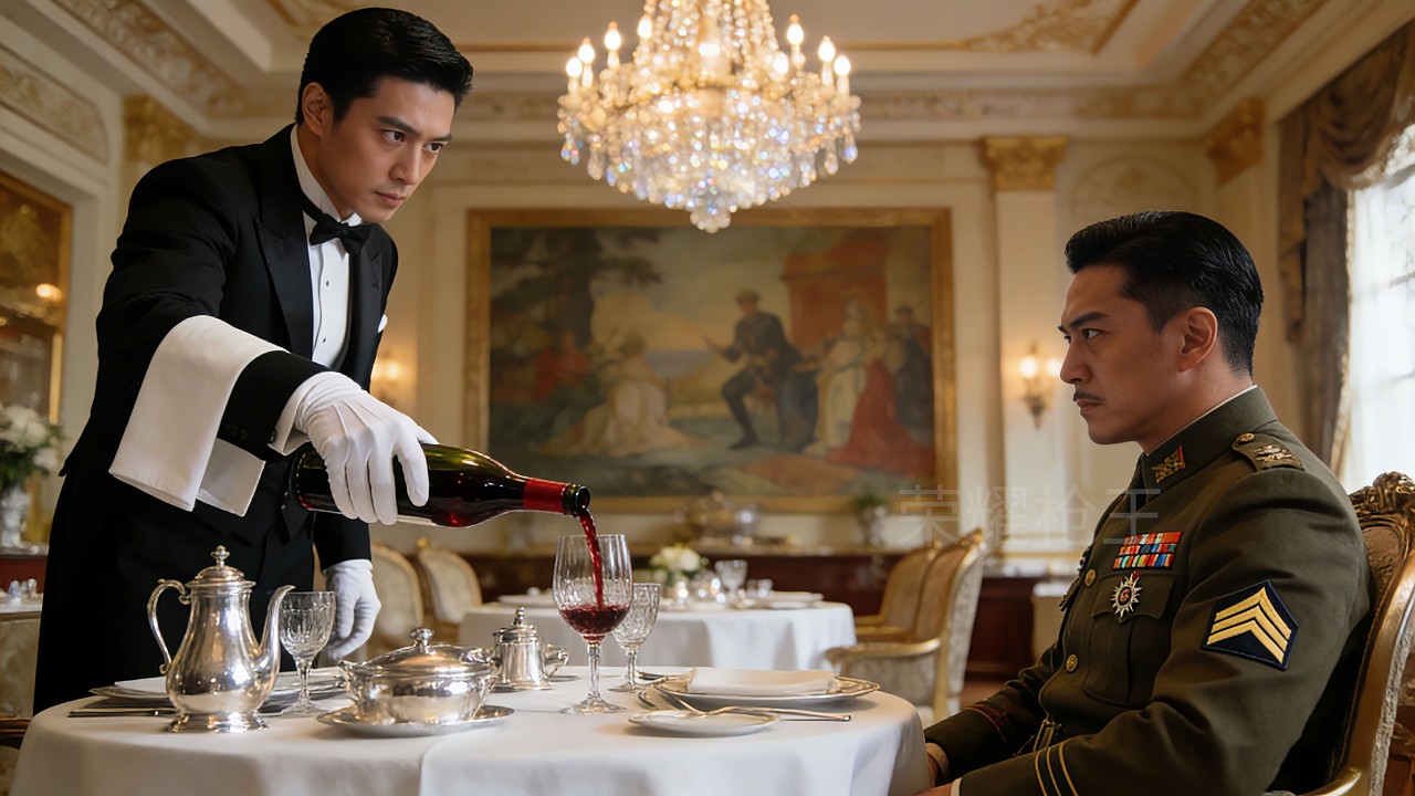 抗日電影！最強特工偽裝服務生混入酒會，被識破瞬間暴起反抗，秒殺大佐！ ⚔️ 抗日 MMA | Kung Fu