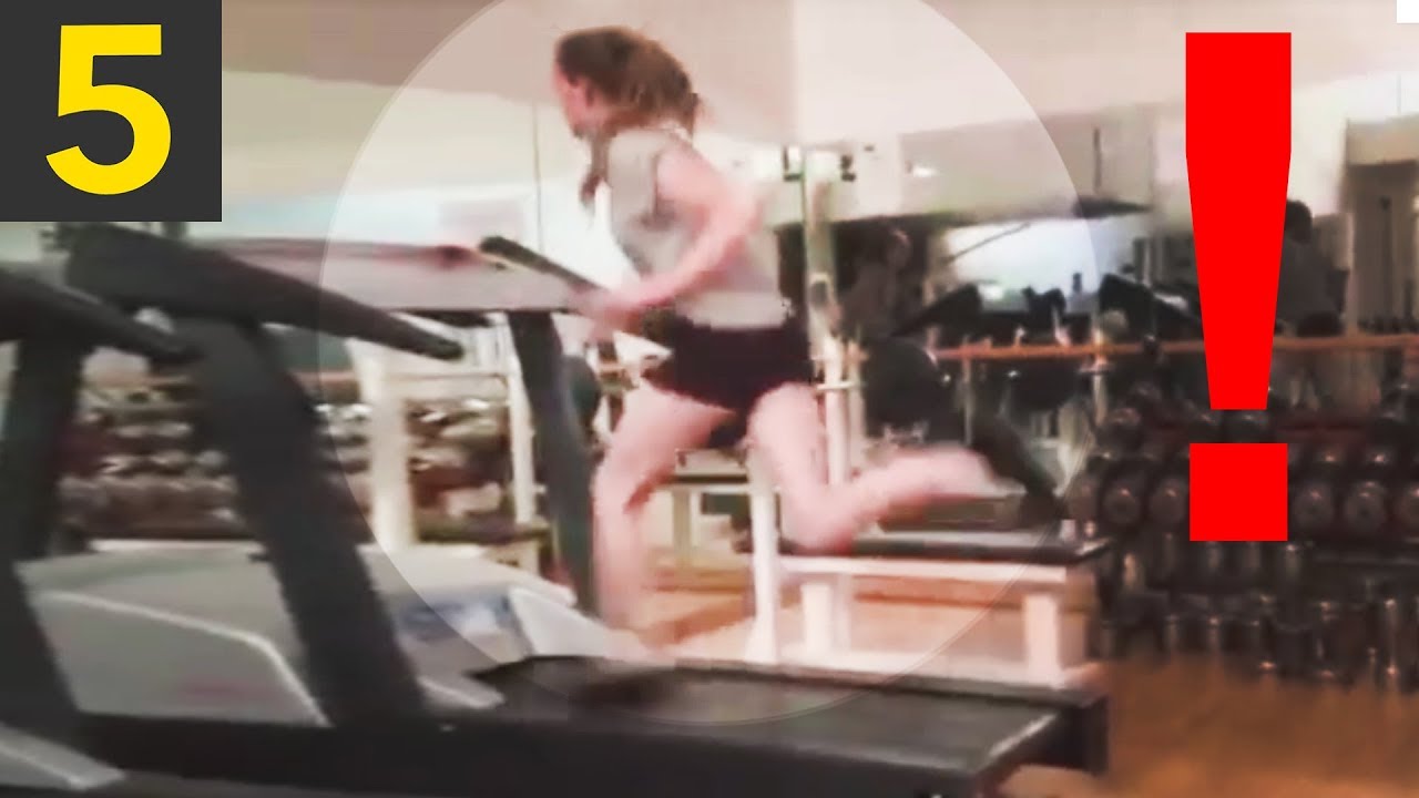 Top 5 Treadmill Fails - YouTube