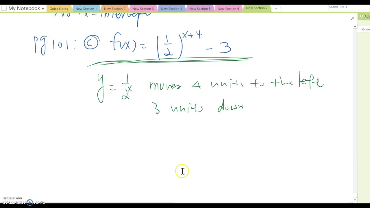 5.3 Exponential Functions Part 3 - YouTube