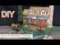 Build A Wooden Cottage using cardboard