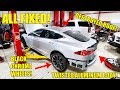 Rebuilding The DESTROYED Aluminum Body On My Salvage Tesla & Price Reveal! Cheap Performance Tesla!