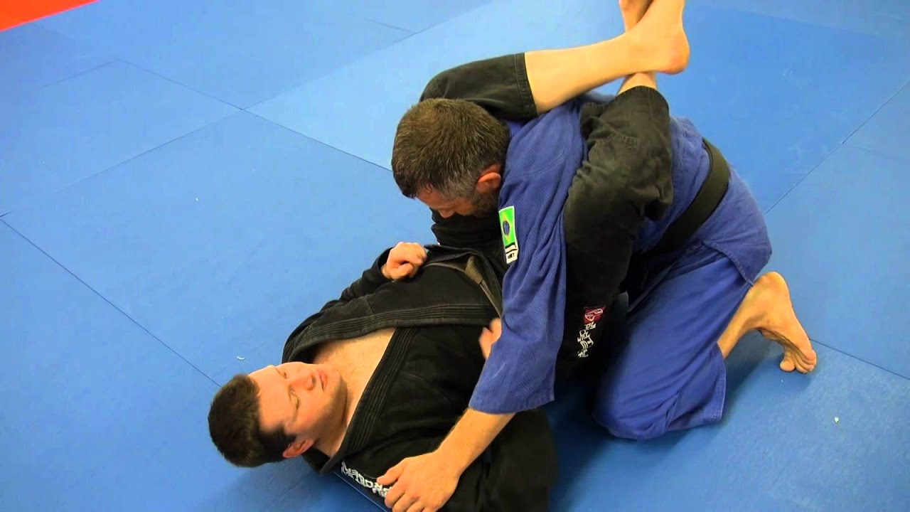 BJJ Armbar from guard to triangle choke transition YouTube