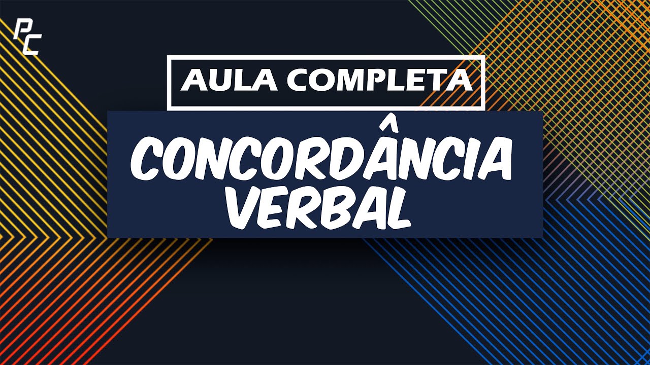 Concurso Transpetro: aula de Português  Concordância verbal: de A a Z 