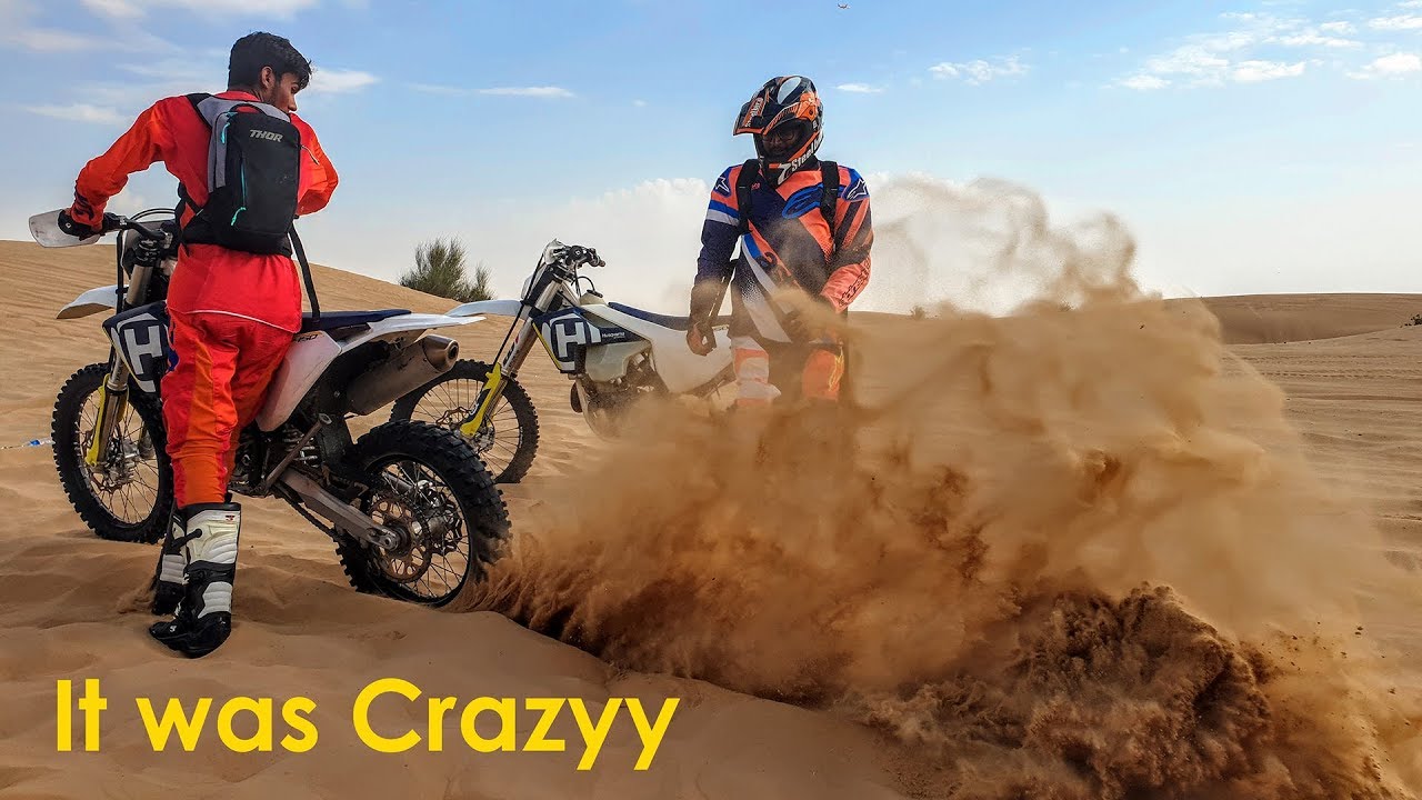 Riding Dirt Bikes in Dubai Awesome Experience YouTube