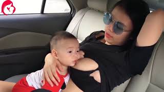 Breastfeeding In the Car How-To | Breastfeeding Advantages | Breastfeeding Essential