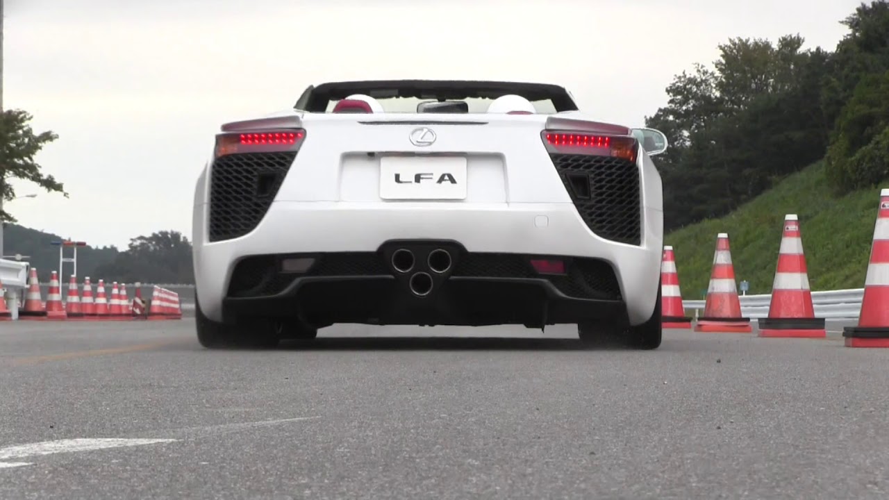 #LEXUS #LFA  EXTREME EXHAUST SOUND【#天使の咆哮】1